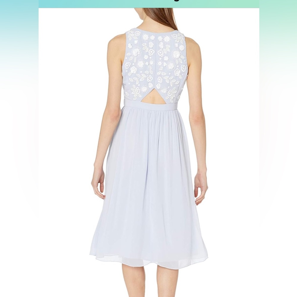NWT French Connection Women's Dalia Sheer Dress, 2 - Picture 4 of 15